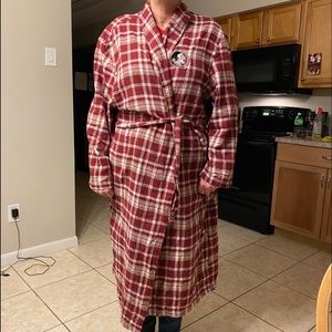 FSU Plaid Robe
